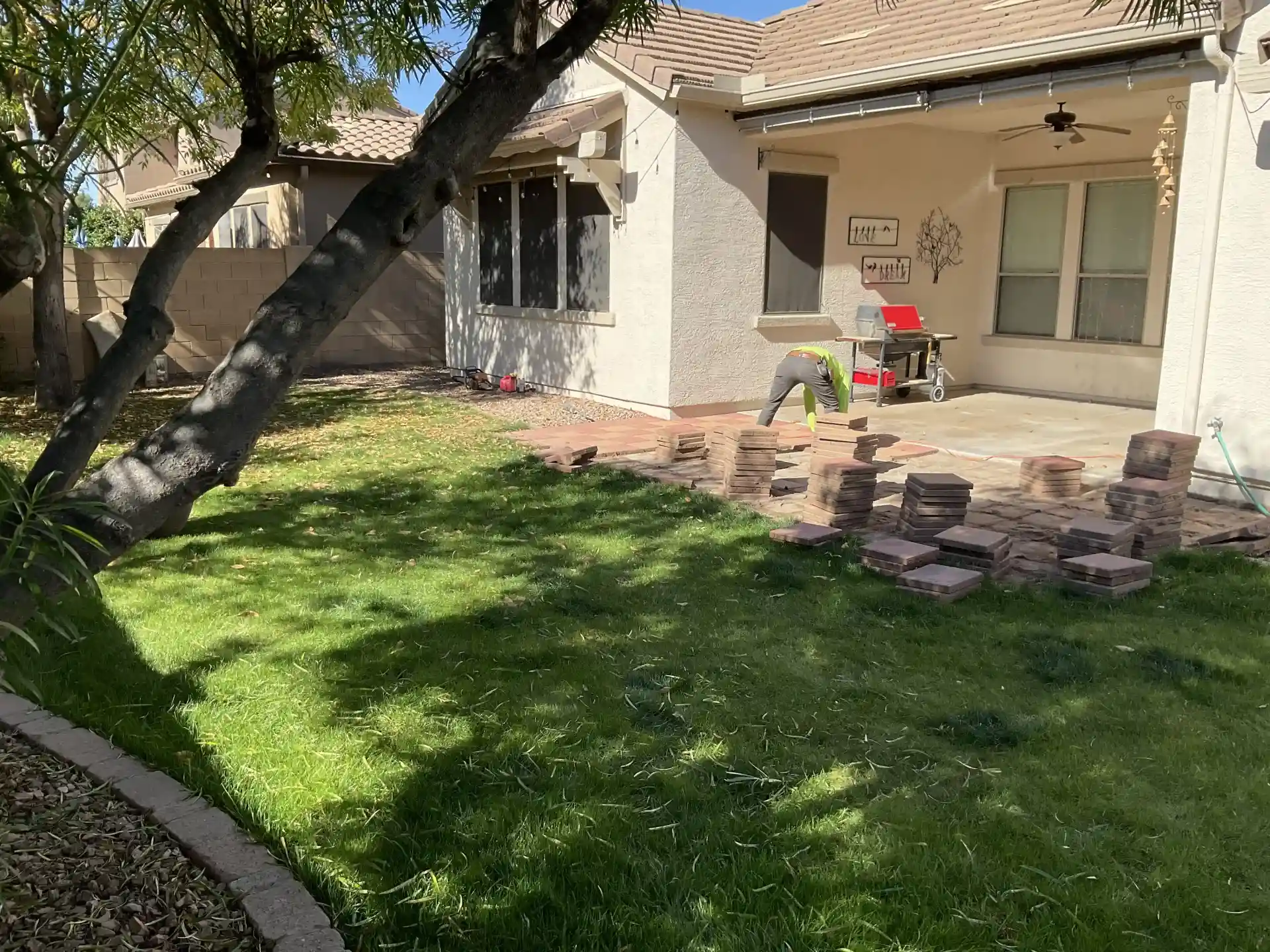 Before and After Landscaping San Tan Valley Arizona Before and After Landscaping San Tan Valley Arizona