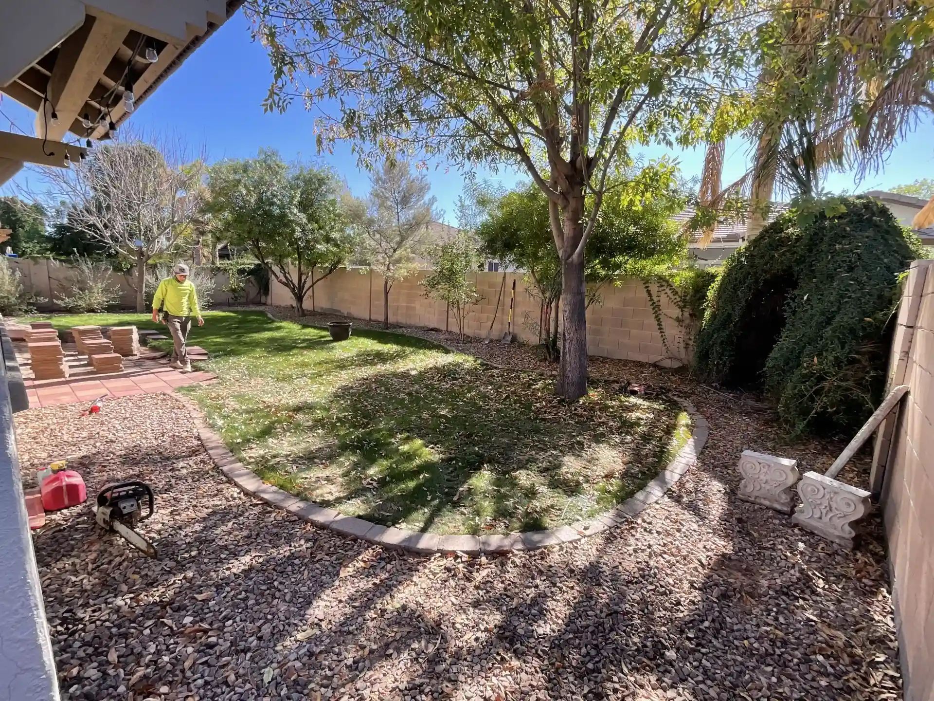 Before and After Landscaping San Tan Valley Arizona Before and After Landscaping San Tan Valley Arizona